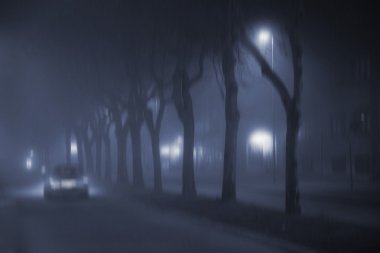 sisli şehir gece