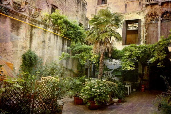 Patio Βενετία - Ιταλία — Φωτογραφία Αρχείου