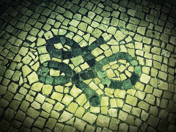 Mosaico pavimentale — Foto Stock