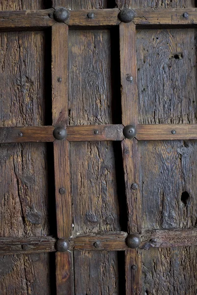 Εκλεκτής ποιότητας ξύλινη πόρτα — Φωτογραφία Αρχείου