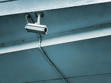 CCTV kamera güvenlik sistemi üzerinde ofis binası