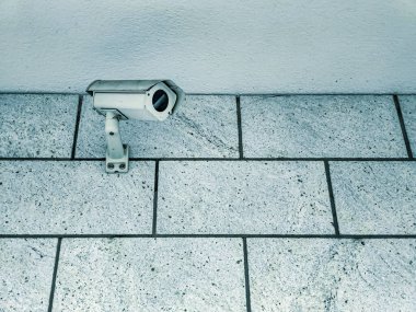 CCTV kamera güvenlik sistemi üzerinde ofis binası