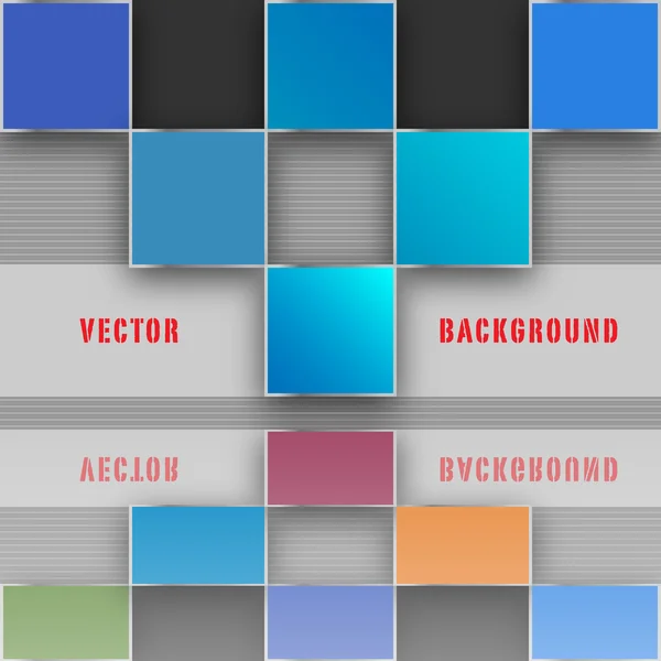 Seamless blocks vector background — Stock Vector