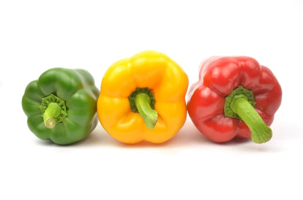Fresh colorful paprika isolated — Stock Photo, Image