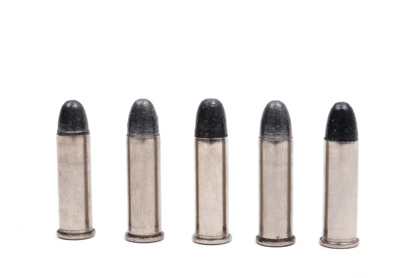 Bullets isolated on white background — Stock Photo, Image