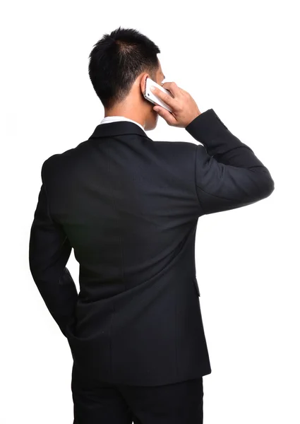 Hombre de negocios utilizar el teléfono móvil —  Fotos de Stock