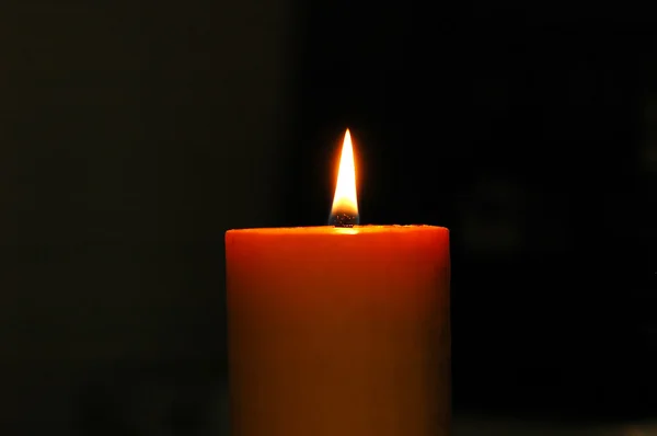 Luce della candela — Foto Stock