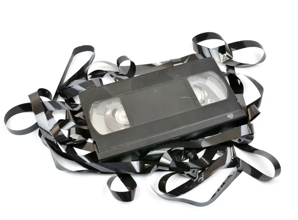 Oude vhs video cassette — Stockfoto