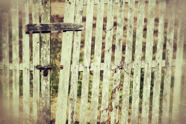 古い木製のフェンス ゲート — ストック写真