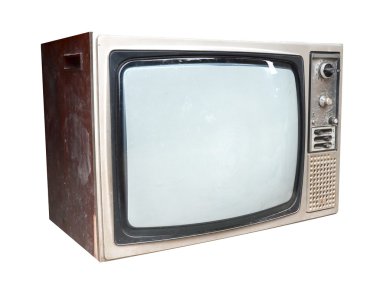 eski tv izole
