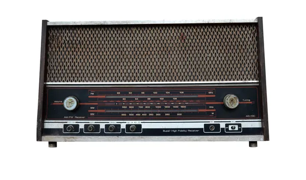 Grungy retro radio — Stock Photo, Image