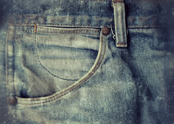 Sacchetto di jeans — Foto Stock