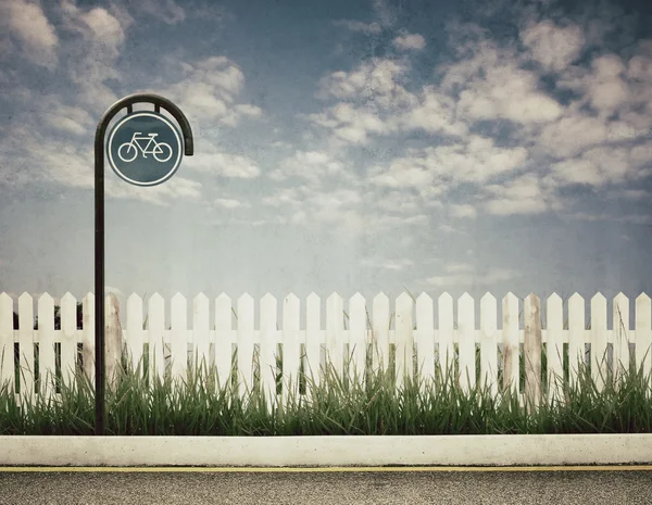 BICICICYCLE SIGN — Fotografia de Stock