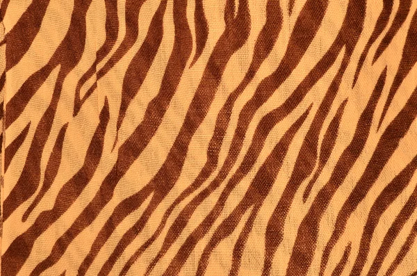 Stoff im Tiger-Stil — Stockfoto