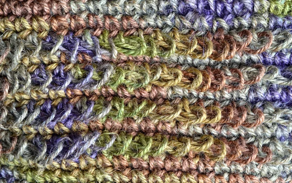 Colorful yarn weave — Stock Photo, Image