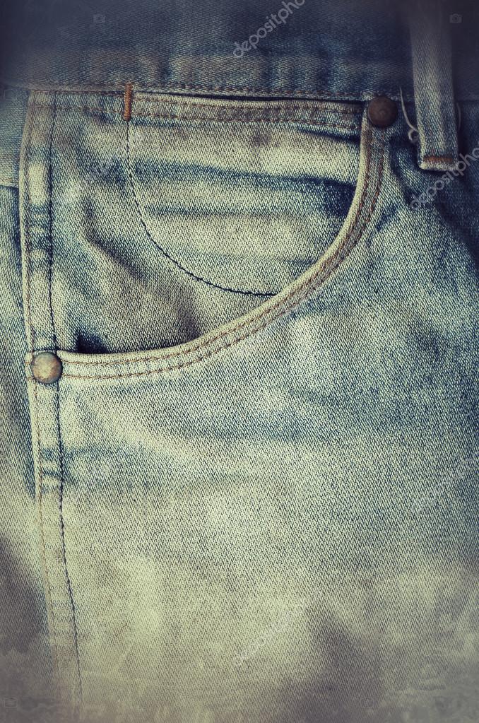 Jeans pouch — Stock Photo © anankkml 28705683