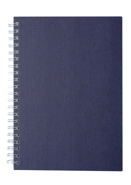 Cuaderno en blanco sobre fondo blanco —  Fotos de Stock