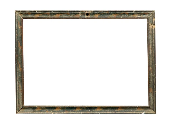 Houten frame geïsoleerd — Stockfoto