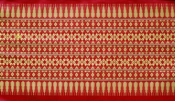 Thai style fabric — Stock Photo, Image