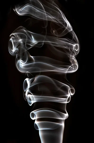 纹理的熏香烟雾 — 图库照片
