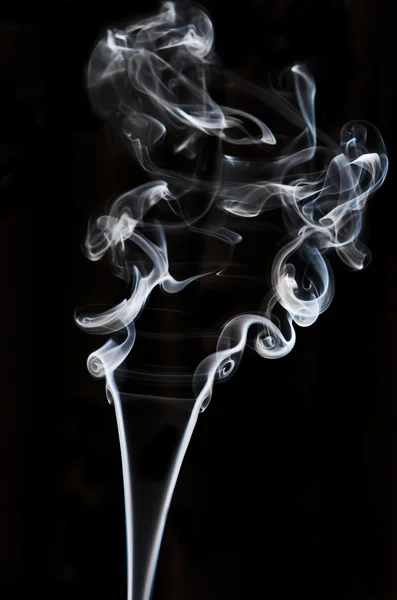 Textured of incense smoke — Stock Photo, Image