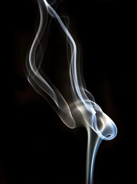 Textured of incense smoke — Stock Photo, Image