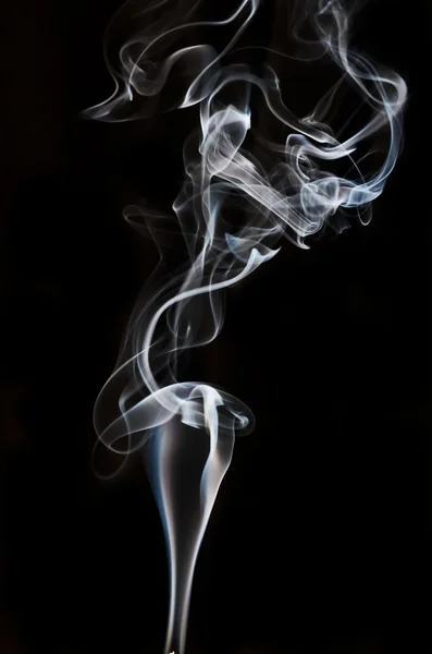 Textured of incense smoke — Stock Photo, Image