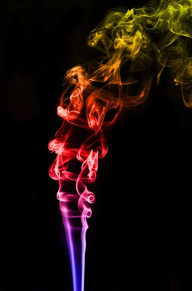 Texturizado de fumaça de incenso — Fotografia de Stock