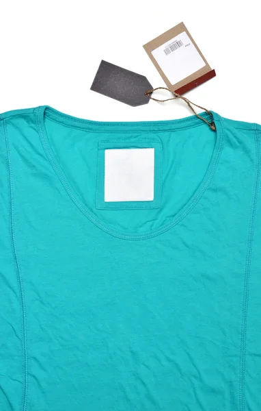 Camisa con etiqueta de precio — Foto de Stock