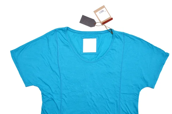 Shirt with price tag — Stock Photo, Image