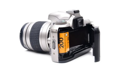 ile 35 mm ince tabaka fotoğraf makinesi