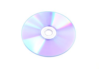Beyaz arka planda CD