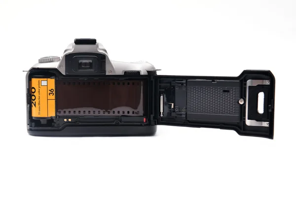 Camera with 35 mm film — Stock Photo, Image