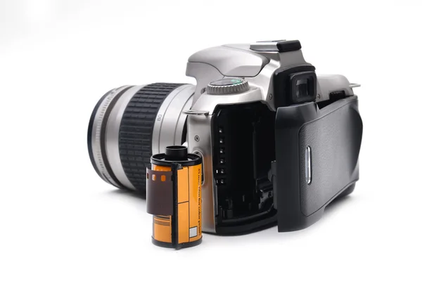 Камера з плівкою 35 мм — стокове фото