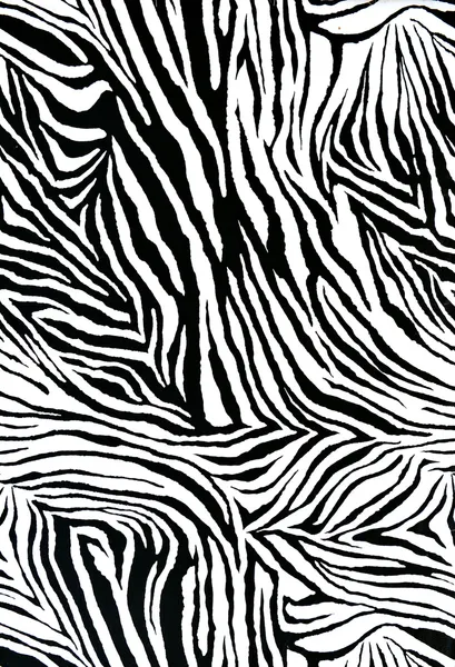 Zebra style fabric — Stock Photo, Image