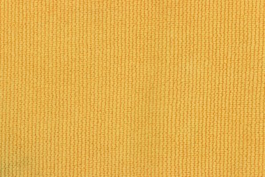 Sarı kumaş dokusuna kapatın. Üstten Görünüm