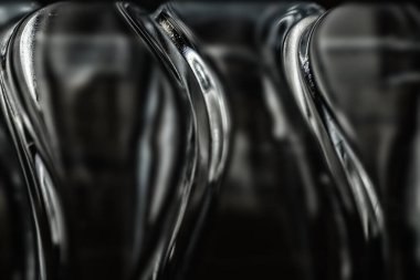 Karanlık ve gri soyut doku. Odak dışında