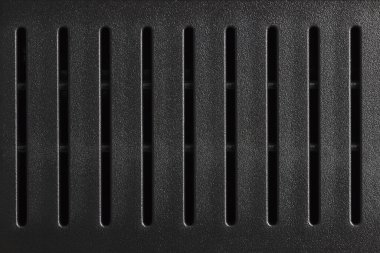 Koyu plastik çizgiler doku. Önden Görünüm