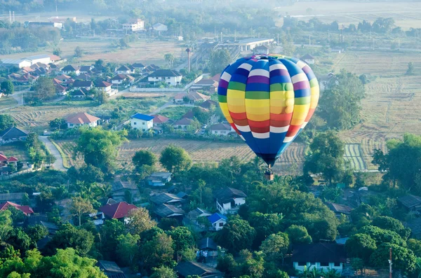 Dentro del globo de aire caliente — Foto de Stock