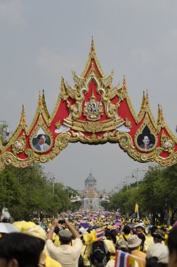Kral Tayland kutlama doğum günü
