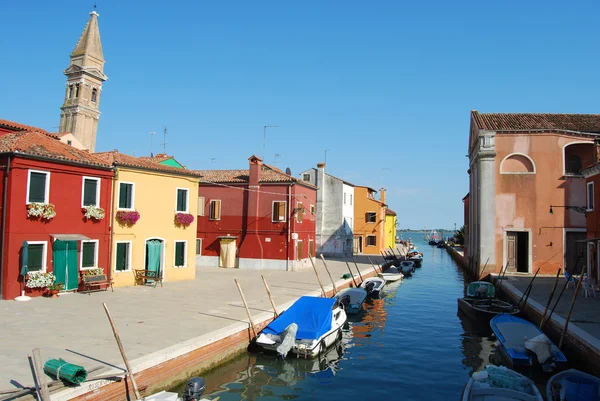 Lagunenhäuser - Venedig - Italien 383 — Stockfoto