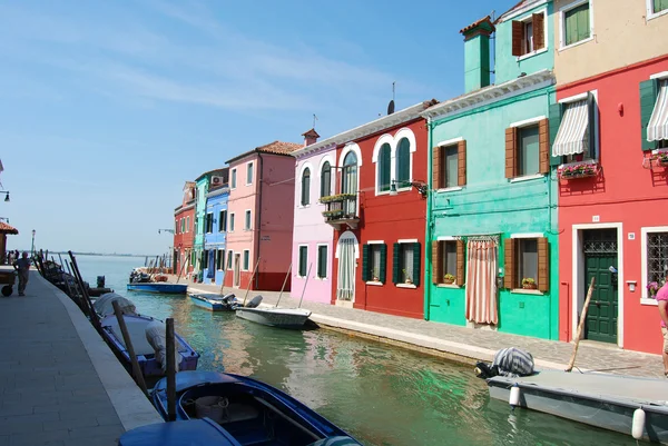 Laguna - Venedik - İtalya 124 evleri — Stok fotoğraf