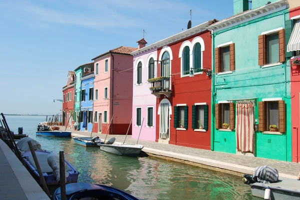 Huizen van laguna - Venetië - Italië 125 — Stockfoto