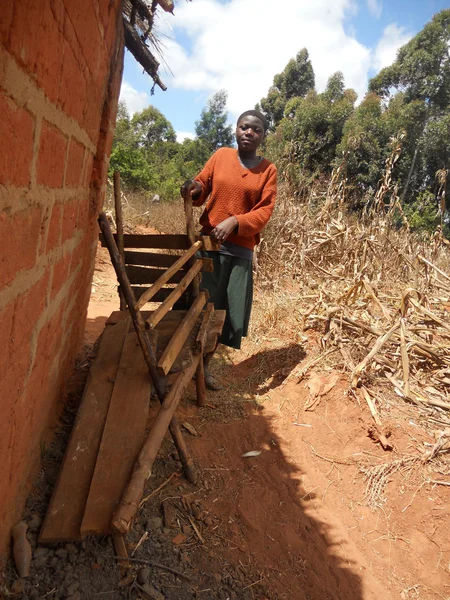 Úsměv pro Afriku 477 - okamžiků každodenního života africké dítě — Stock fotografie