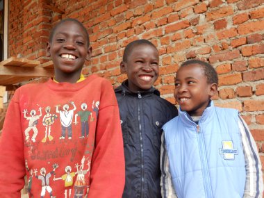 Afrika'da 400 - bir gülümse Afrikalı çocuğun günlük hayatın anlar
