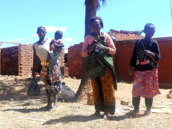 Sorriso per l'Africa 037 - Momenti di vita quotidiana del bambino africano — Foto Stock