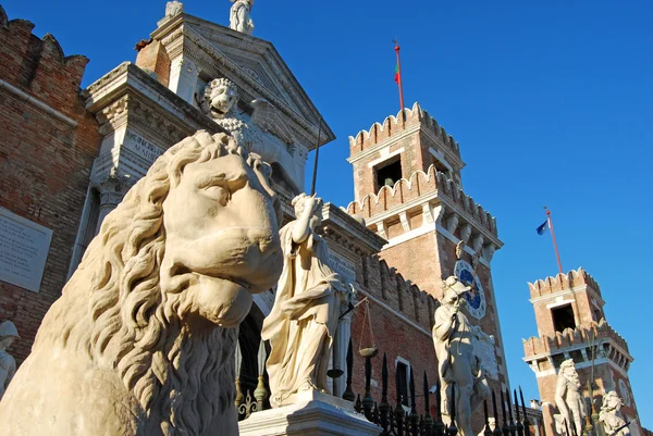 Las estatuas de Venecia - 505 — Foto de Stock