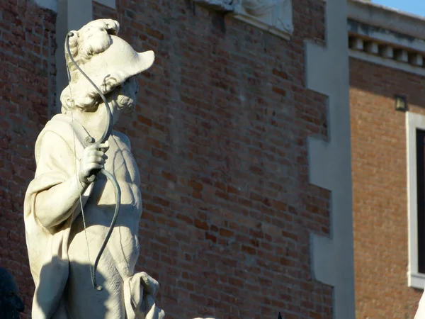Statyer av Venedig - 567 — Stockfoto