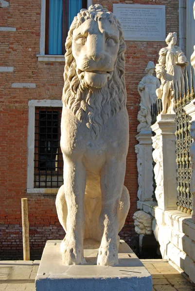 Statyer av Venedig - 495 — Stockfoto