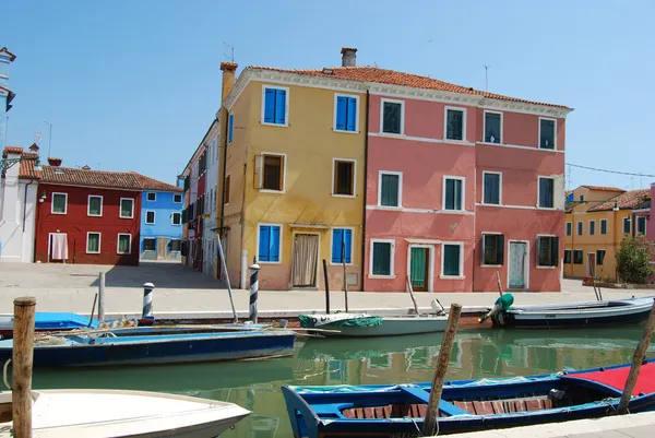 ブラーノ島 - ヴェネツィア - イタリア 162 の家 — ストック写真
